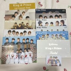 King&Prince キンプリ 会報1-10&サンキューカード&カードケースのサムネイル