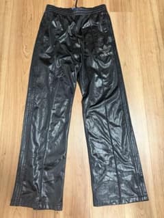 adidas CHILE62 ラインストーン トラックパンツ 黒