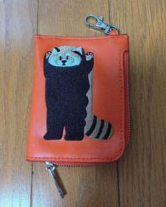 レッサーパンダ 刺繍 コインケース 小銭入れのサムネイル