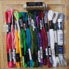 【みやこ様専用】刺繍糸セット(21本)COSMO/DMC/OLYMPUSのサムネイル