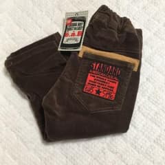 新品未使用タグ付き e.a.B コーデュロイ パンツ 90のサムネイル