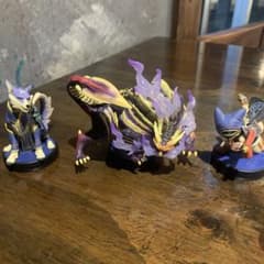 amiibo アミーボ  モンスターハンターライズ　3点セットのサムネイル