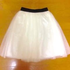 新品＊ふわふわチュールスカートのサムネイル