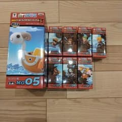 ワンピース　ワールドコレクタブルフィギュア　ミニメリー号attack全８種のサムネイル