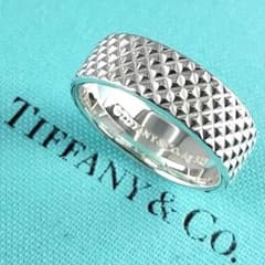 ☆希少☆【ティファニー】ダイヤモンド ポイント リング 20号 2412