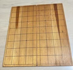 木製将棋盤　折りたたみ　金具付きのサムネイル