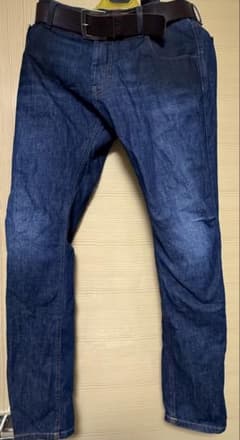 PMJ ダークブルーデニムパンツ スリムフィット PMJ ダークブルーデニムパンツ スリムフィット - メルカリ