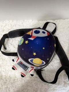 キッズ用 宇宙柄 リュック 宇宙飛行士モチーフ