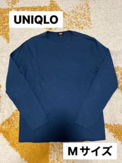 UNIQLO★セーター★ブルー★メンズ★M★しっかりのサムネイル