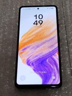 Samsung Galaxy A53 au版SIMフリー( 焼けと動作不良あり) - メルカリ