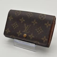 LOUIS VUITTON 루이비통 모노그램 접이식 지갑 브라운