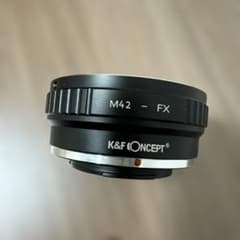 【美品　一度使用のみ】K&F Concept M42-FX マウントアダプターのサムネイル