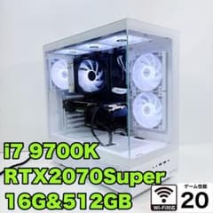 ゲーミングPC i7 9700K RTX2070super 新品ピラーレスケース ゲーミングPC i7 9700K RTX2070super 新品ピラーレスケース - メルカリ