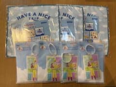 おさるのジョージ 1番くじ CG airline ハンドタオル ラゲッジタグのサムネイル