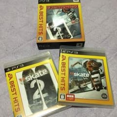 中古超美品！！PS3 スケート ダブルバリューパックのサムネイル