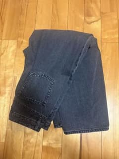 GUブラック デニムパンツのサムネイル