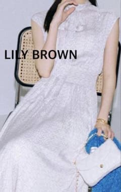 Thumbnail of LILY BROWN リリーブラウン　バリエーションモノグラムワンピース S