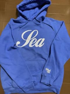 WIND AND SEA ブルーパーカー Sサイズのサムネイル