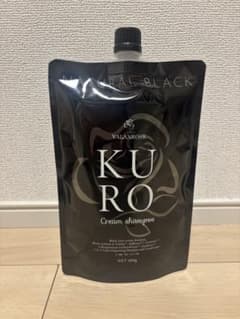 KURO♡クリームシャンプー♡ナチュラルブラック♡400g×2個セット♡ 新品】KURO クリームシャンプー ナチュラルブラック 400g 2個 - メルカリ