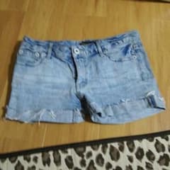 ダメージショートパンツデニムのサムネイル