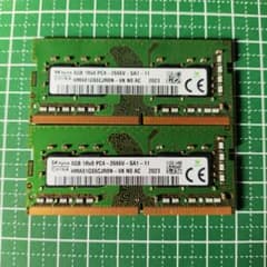 動作OK SK hynix 8GB DDR4 2666V メモリ 2枚 - メルカリ
