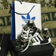 Bape  X adidas NMD R1 CAMOのサムネイル
