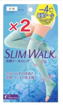 【新品】【2セット】ピップ スリムウォーク 美脚 クール ロング SMのサムネイル