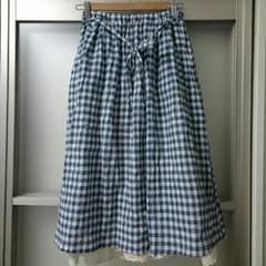 びー様専用 チェックスカートのサムネイル