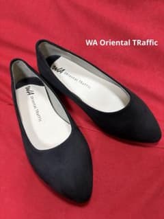ORiental TRaffic ポインテッドトゥ パンプス ブラックのサムネイル