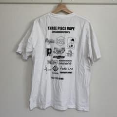 ノーブランド　ロゴ　Tシャツ　ホワイト　VAPEのサムネイル