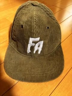 fucking awesome コーデュロイキャップ グリーン カーキのサムネイル