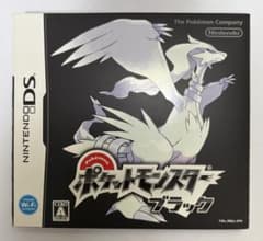 ニンテンドーDS ポケットモンスター ブラック 外箱付きのサムネイル