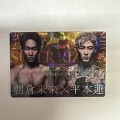 超RIZIN.3 朝倉未来 vs 平本蓮 ウエハースカード1のサムネイル