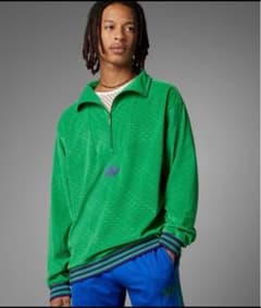 adidas ベロア ハーフジップのサムネイル