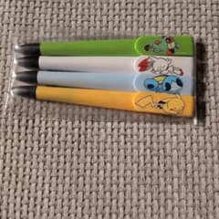 포켓몬 볼펜 4개 세트 캐릭터 문구