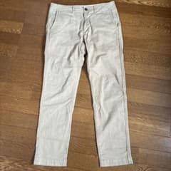 GLOBAL WORK ストレッチチノパンツ Mベージュのサムネイル