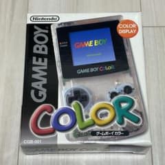 ゲームボーイカラー クリア CGB-001 任天堂 箱説明書等有 - メルカリ
