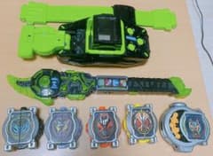 仮面ライダーウォズ 変身ベルト、武器、ミライドウォッチセットのサムネイル