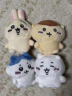 치이카와 주름 봉제 인형 가챠 4 종 세트
