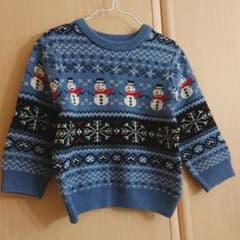まいまい様専用 スノーマンニットのサムネイル