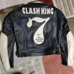 【廃盤・希少】カドヤ クラッシュキング 本革ジャケット フルデコ M 廃盤・希少】カドヤ クラッシュキング 本革ジャケット フルデコ M