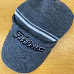 タイトリスト　キャップバイザー付　ニットキャップのサムネイル