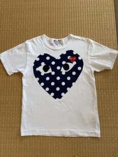 PLAY COMME des GARCONS ドットハートTシャツ XS - メルカリ