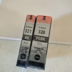 canonプリンタインクカートリッジ320PKBG, 321BKセット