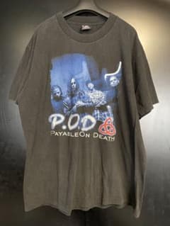 激レア90'S当時物 P.O.D バンドTシャツ ヴィンテージ XL USA製 - メルカリ