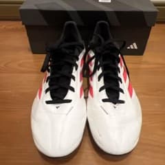 adidas サッカーシューズ ホワイト/レッドコパピュア1のサムネイル