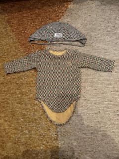 k*k様 House on the hill ロンパース& ボンネット Chec - メルカリ