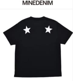 新品未使用)MINEDENIM×M&M ポケットT ブラックサイズLタグ切りなし