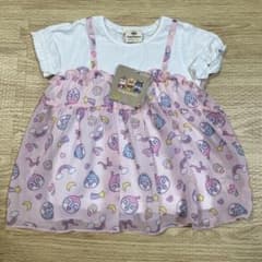 アンパンマン ドキンちゃん 重ね着風 トップス チュニック　90㎝のサムネイル