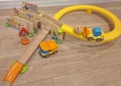 HABA ハバ クラビュー　働く車セットのサムネイル